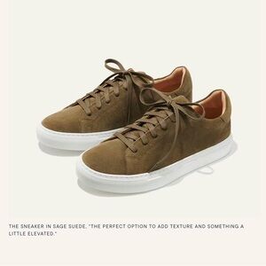 MARGAUX SNEAKERS SUEDE SIZE 6.5